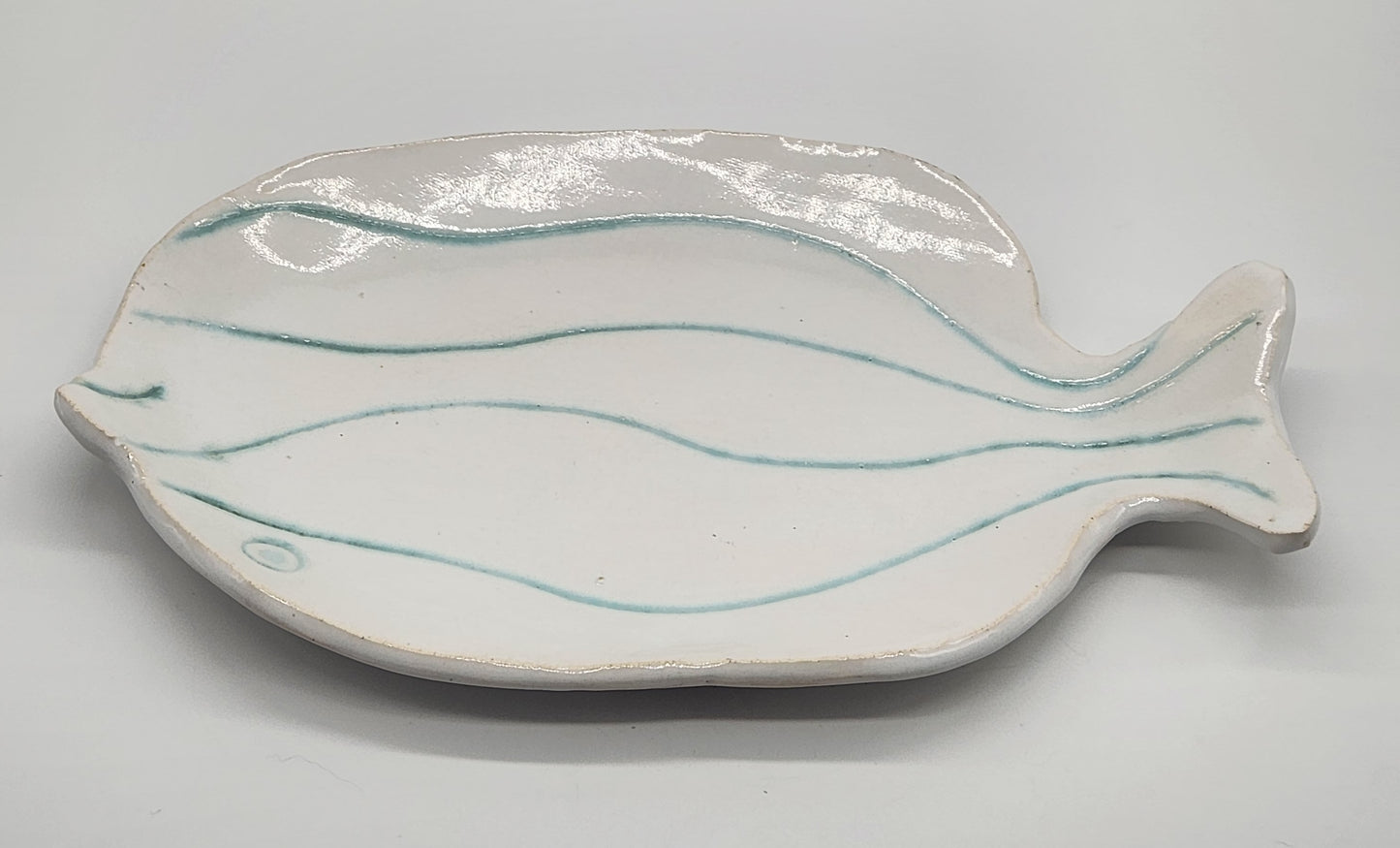 Studio Pottery Fish Tray