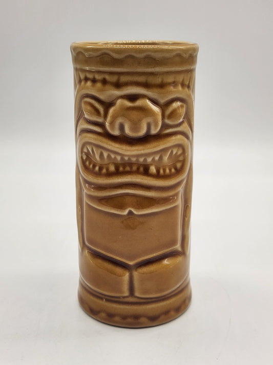 2001 Accoutrements Tiki Glass Ceramic Tumbler