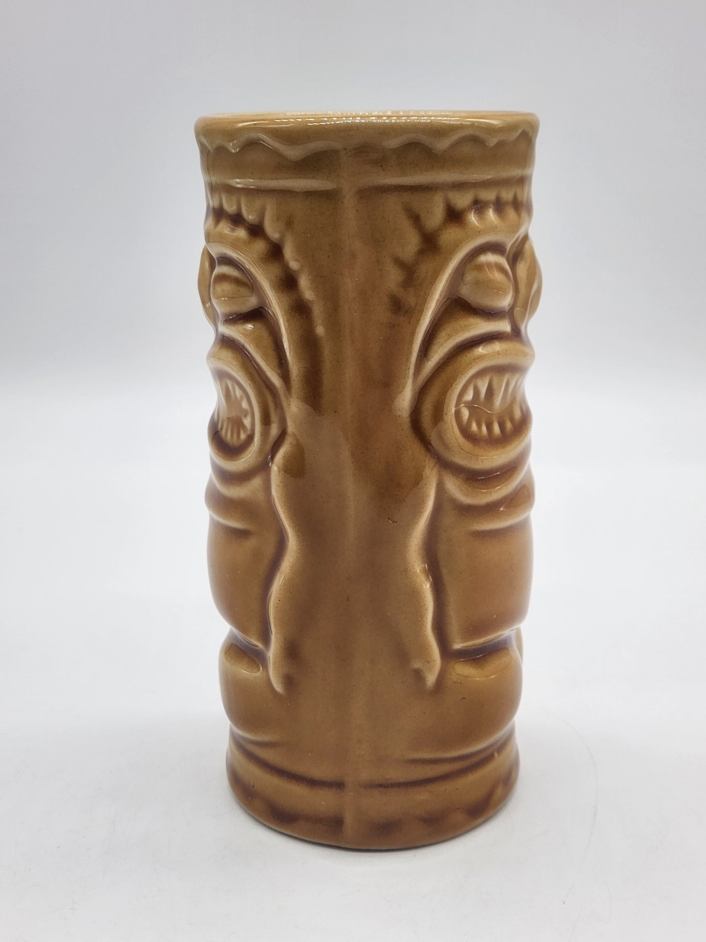 2001 Accoutrements Tiki Glass Ceramic Tumbler