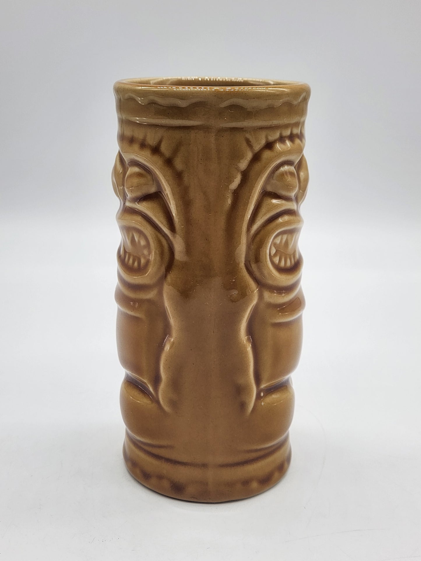 2001 Accoutrements Tiki Glass Ceramic Tumbler