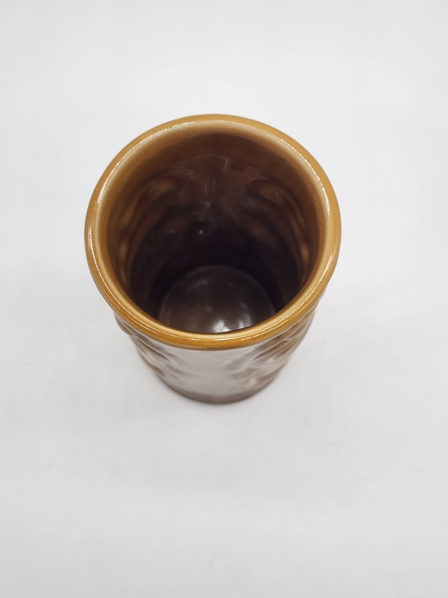 2001 Accoutrements Tiki Glass Ceramic Tumbler