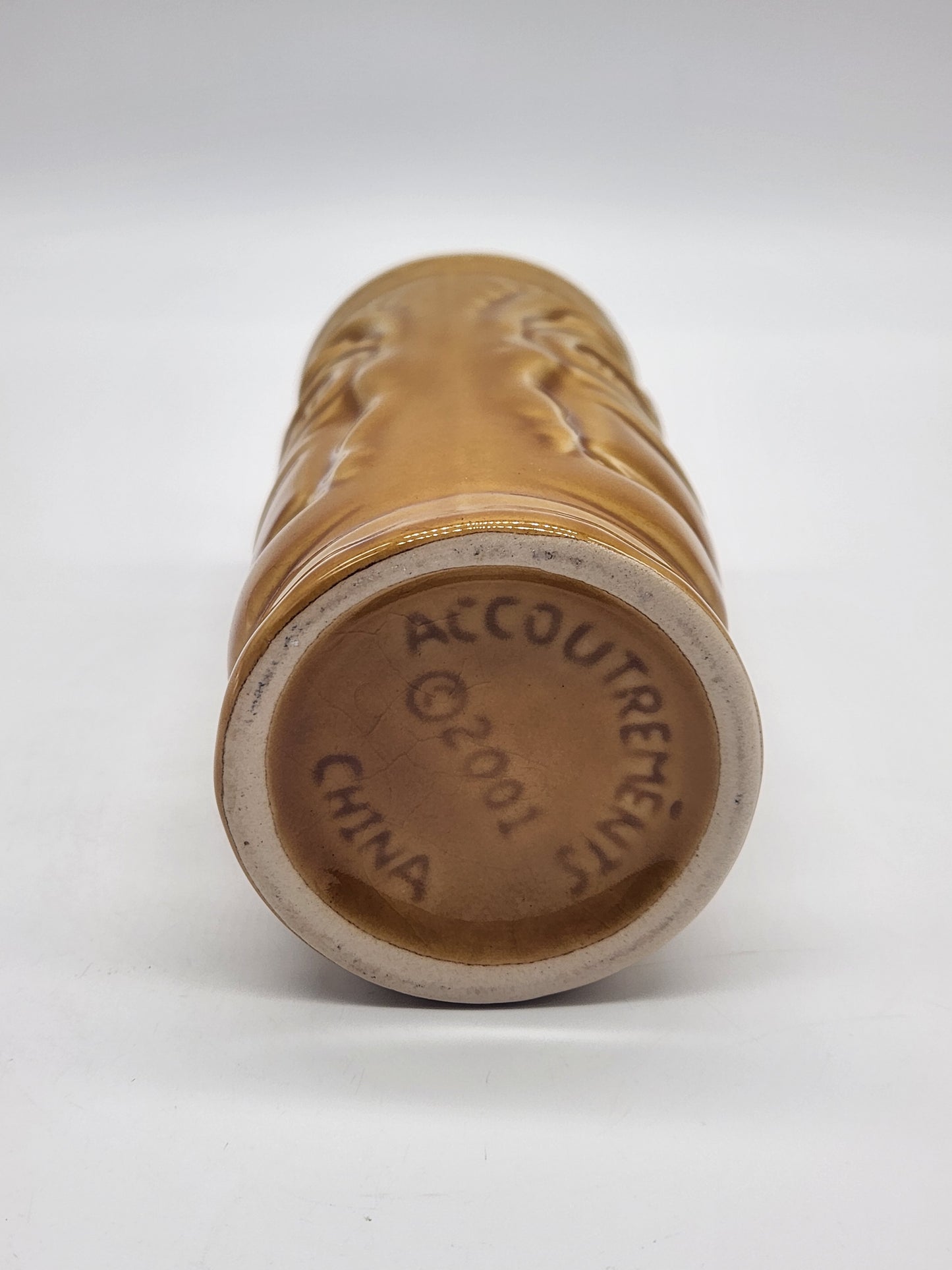 2001 Accoutrements Tiki Glass Ceramic Tumbler
