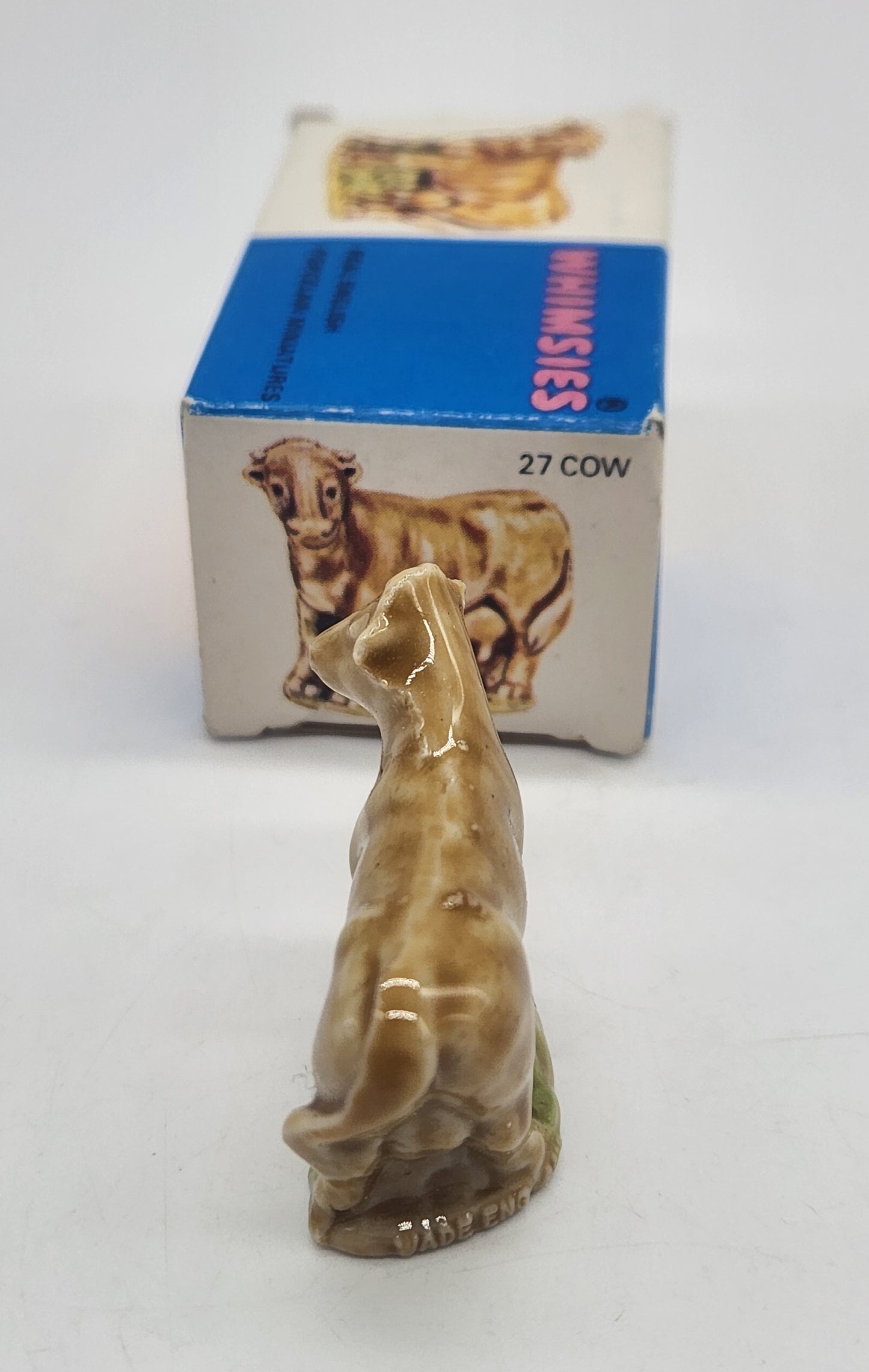 Wade Whimsies, Made in England Cow No. 27
