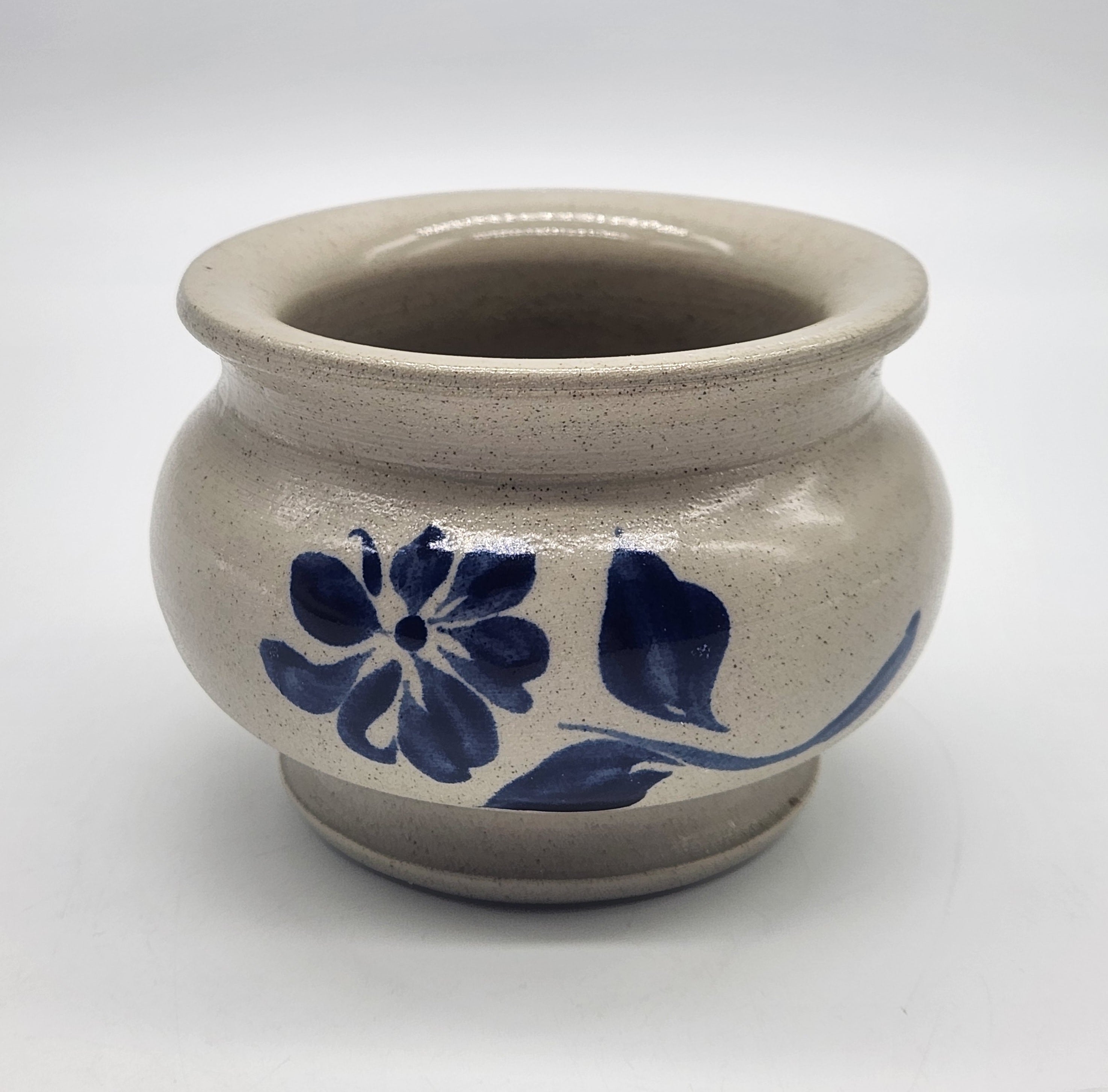 Cobalt Blue Pistachio Bowl #PB7 — Sunset Studio Pottery