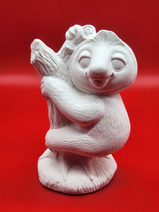 Sloth Bank Pottery - Unpainted