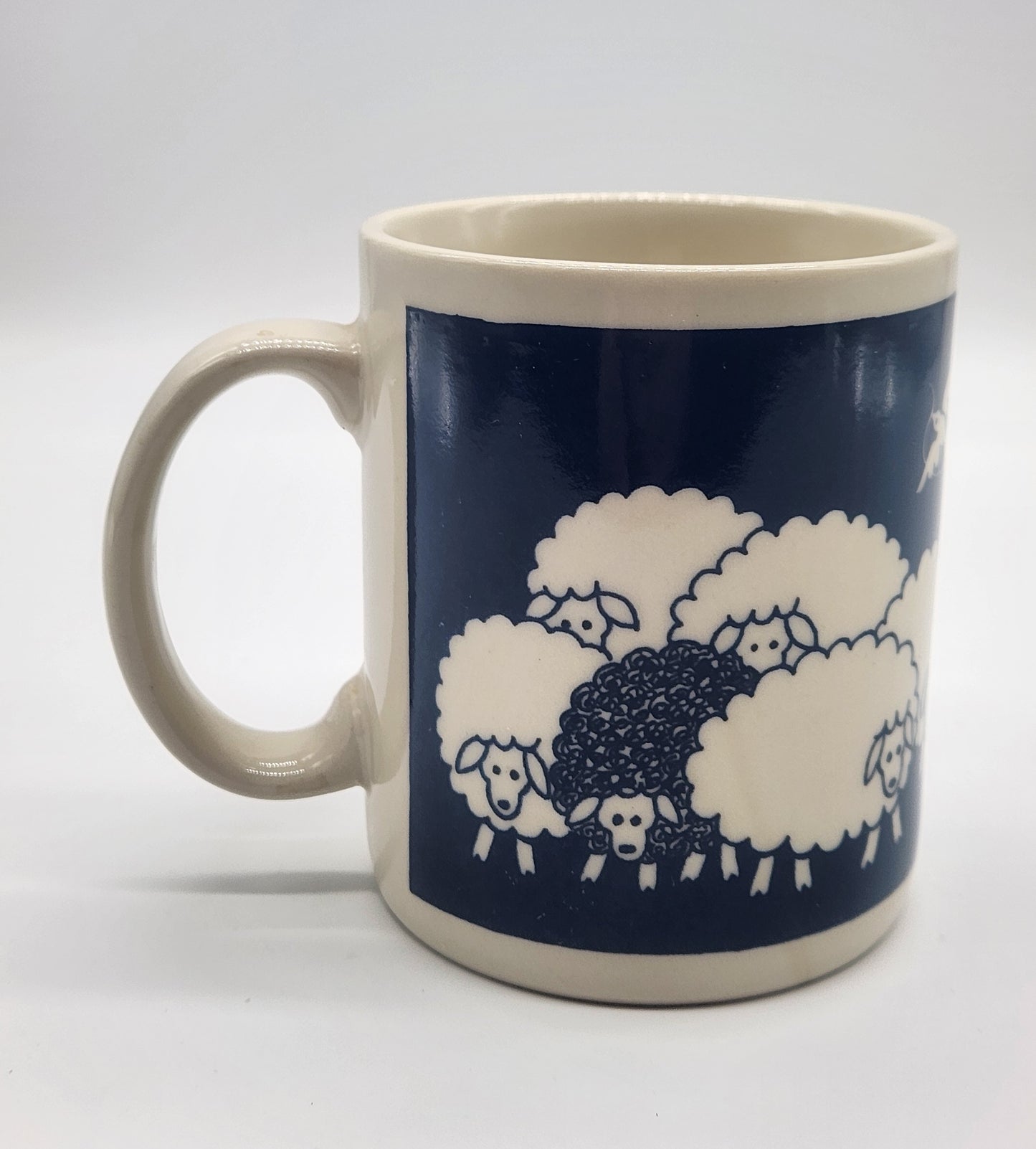 Papel Barnyard Animal Black Sheep Coffee Mug Cup