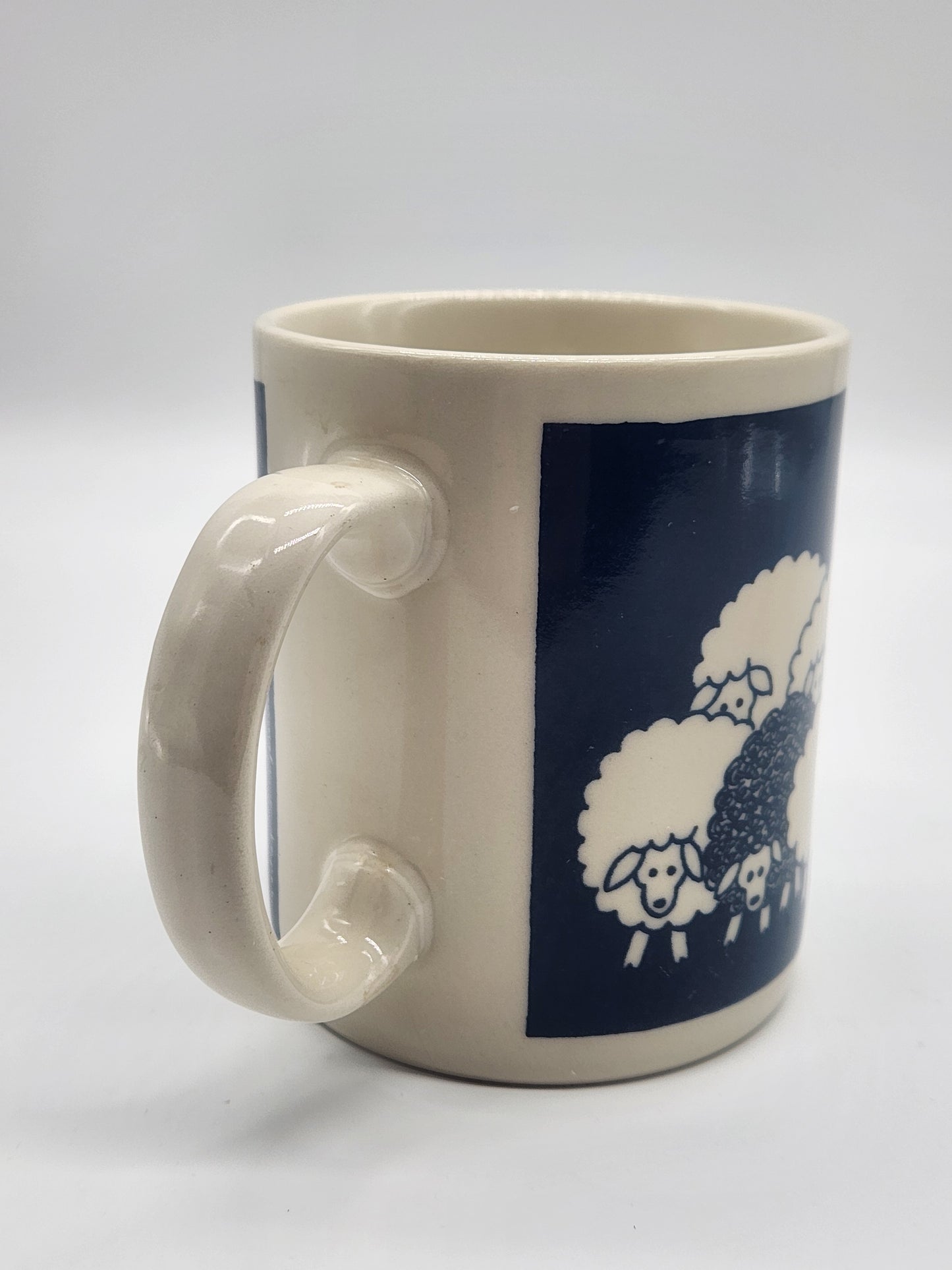 Papel Barnyard Animal Black Sheep Coffee Mug Cup