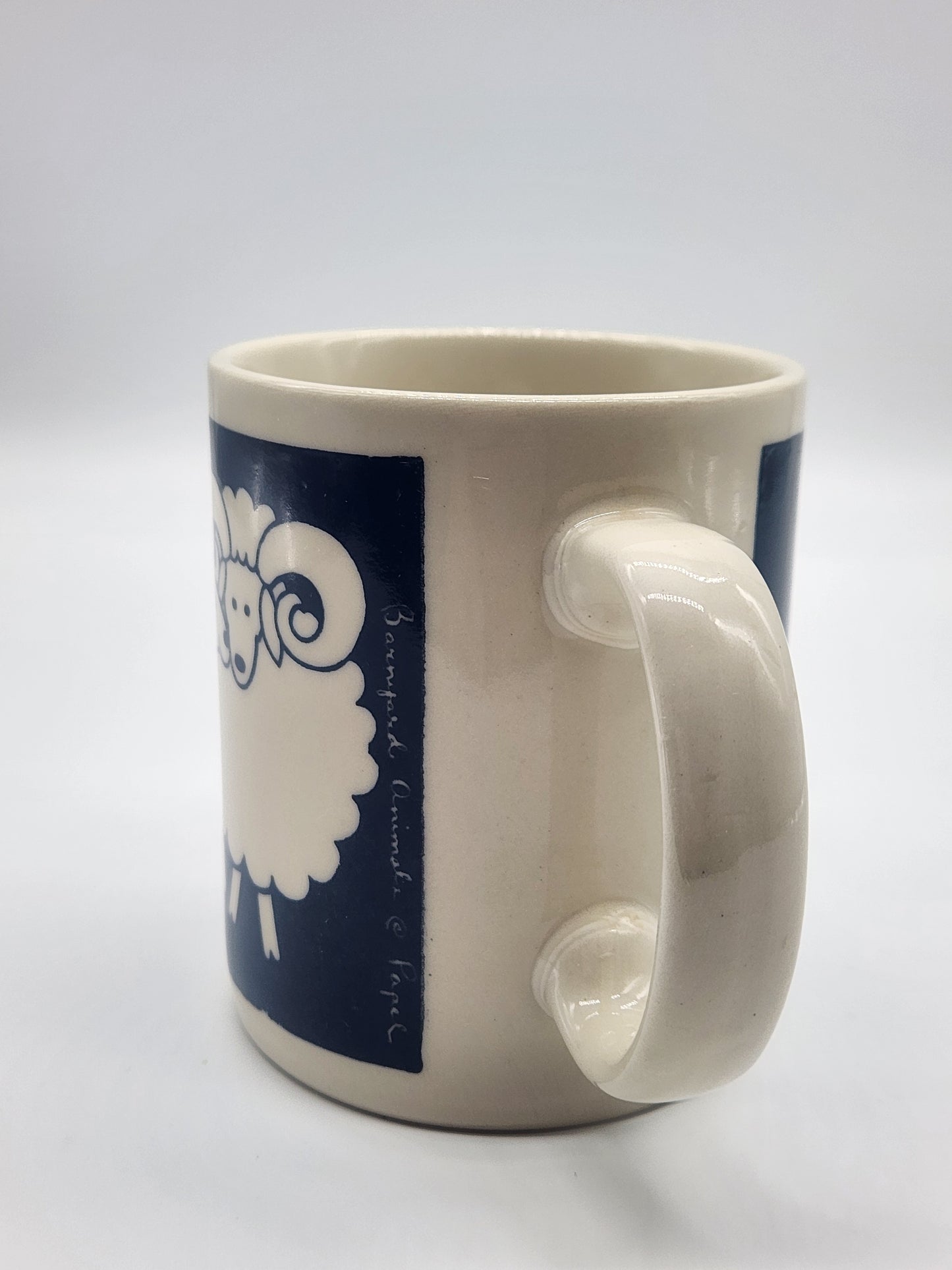 Papel Barnyard Animal Black Sheep Coffee Mug Cup