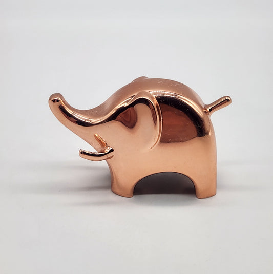Umbra Anigram Elephant Ring Holder Copper