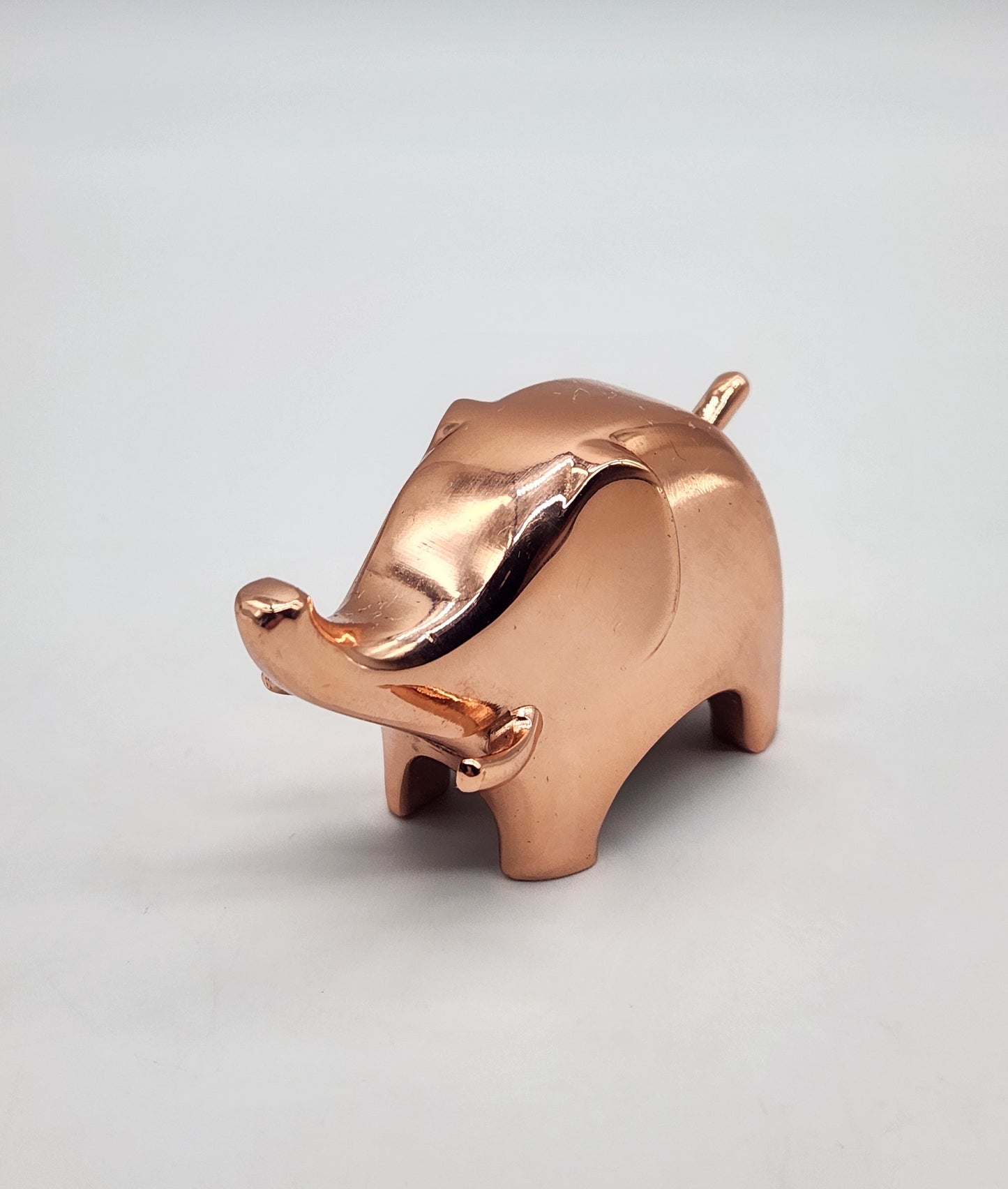 Umbra Anigram Elephant Ring Holder Copper