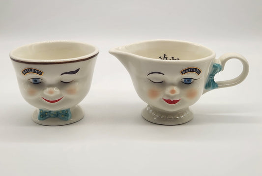 BAILEYS Irish Cream YUM Winking Eye Face Cream And  Sugar Limited Edition 1996