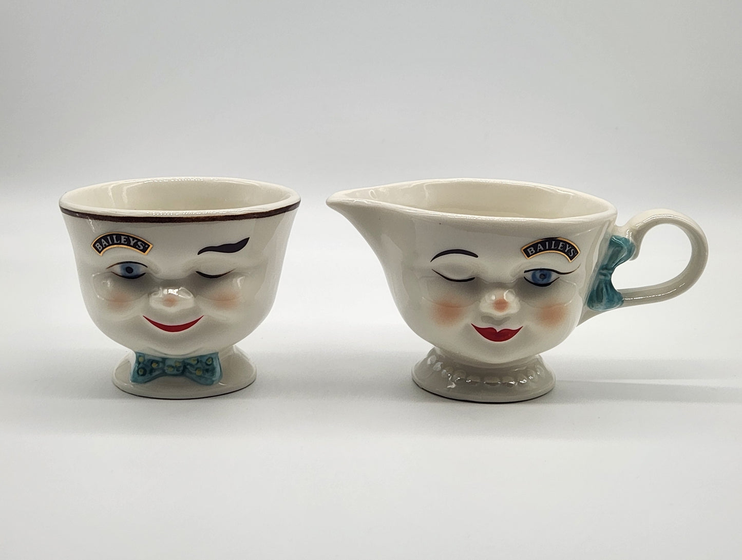 BAILEYS Irish Cream YUM Winking Eye Face Cream And  Sugar Limited Edition 1996