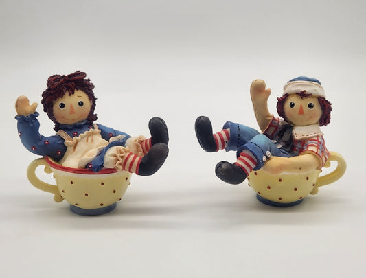 Enesco Raggedy Ann And Andy Filled To The Brim With Love