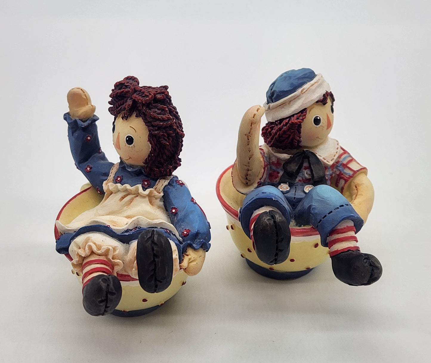 Enesco Raggedy Ann And Andy Filled To The Brim With Love