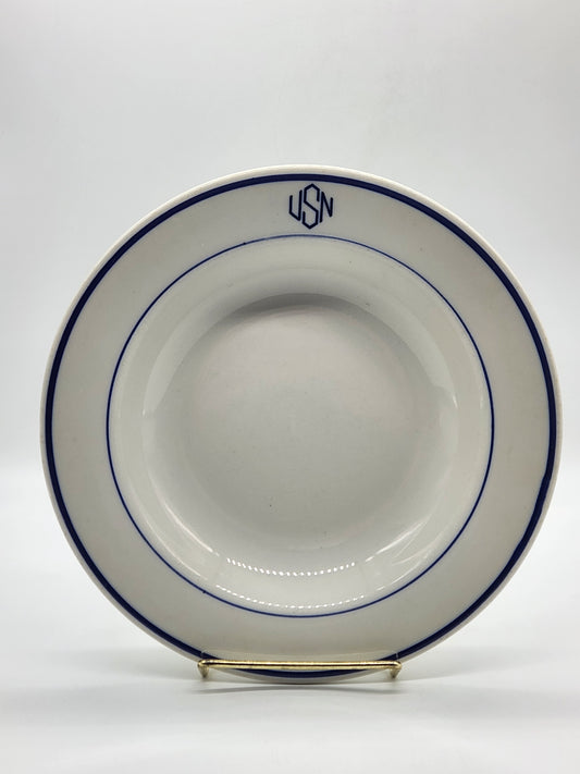 Tepco China UNITED STATES NAVY / USN Warrant Officer's Mess 9" Dinner Plate