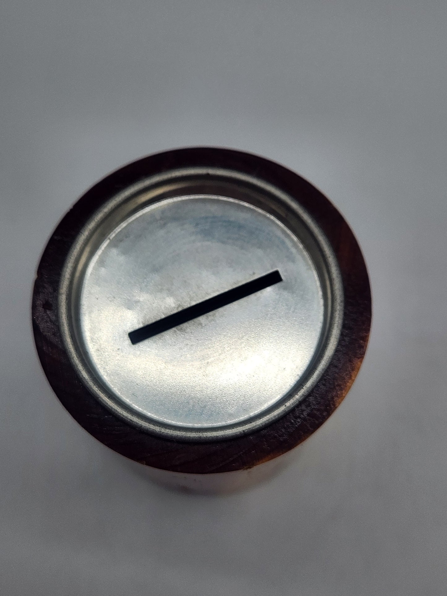 vintage Salt Lake City Utah souvenir wood coin Cuss Bank retro travel decor 3"