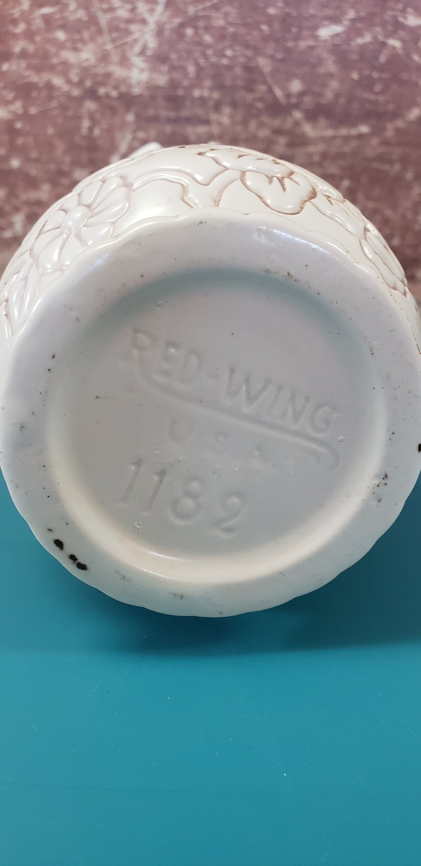 Red Wing Pottery Vase