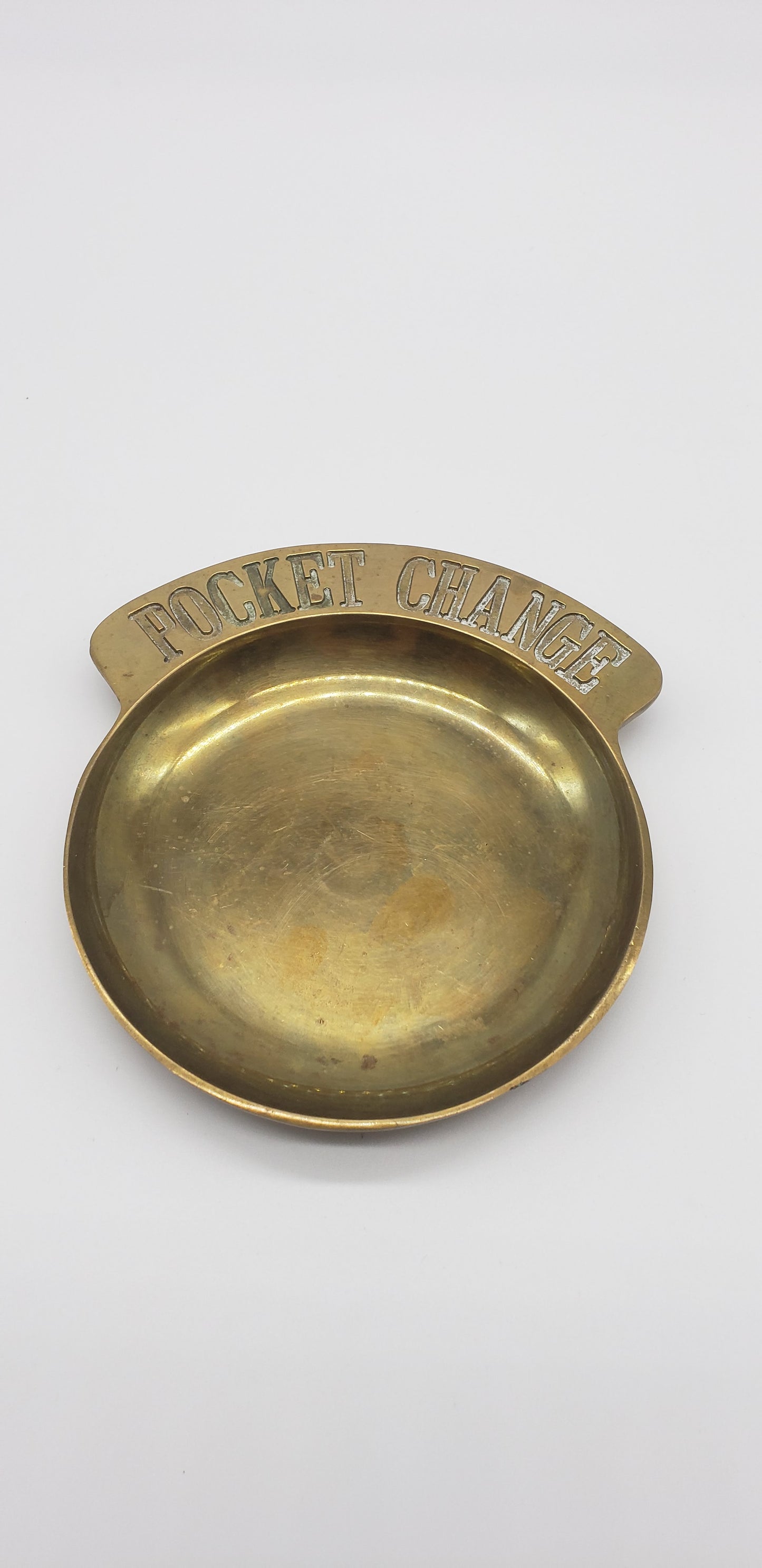 Brass Round 'Pocket Change' Dish
