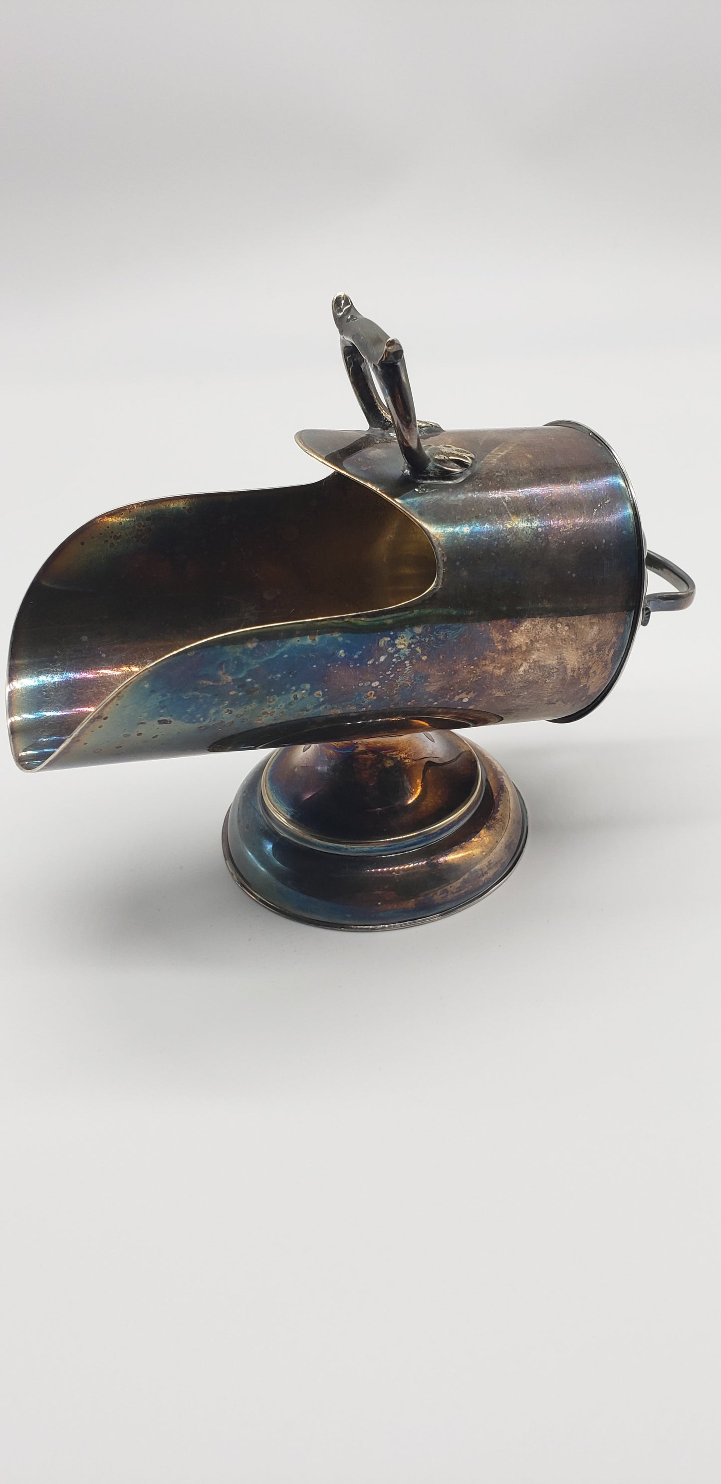 Silver plate Sugar Scuttle