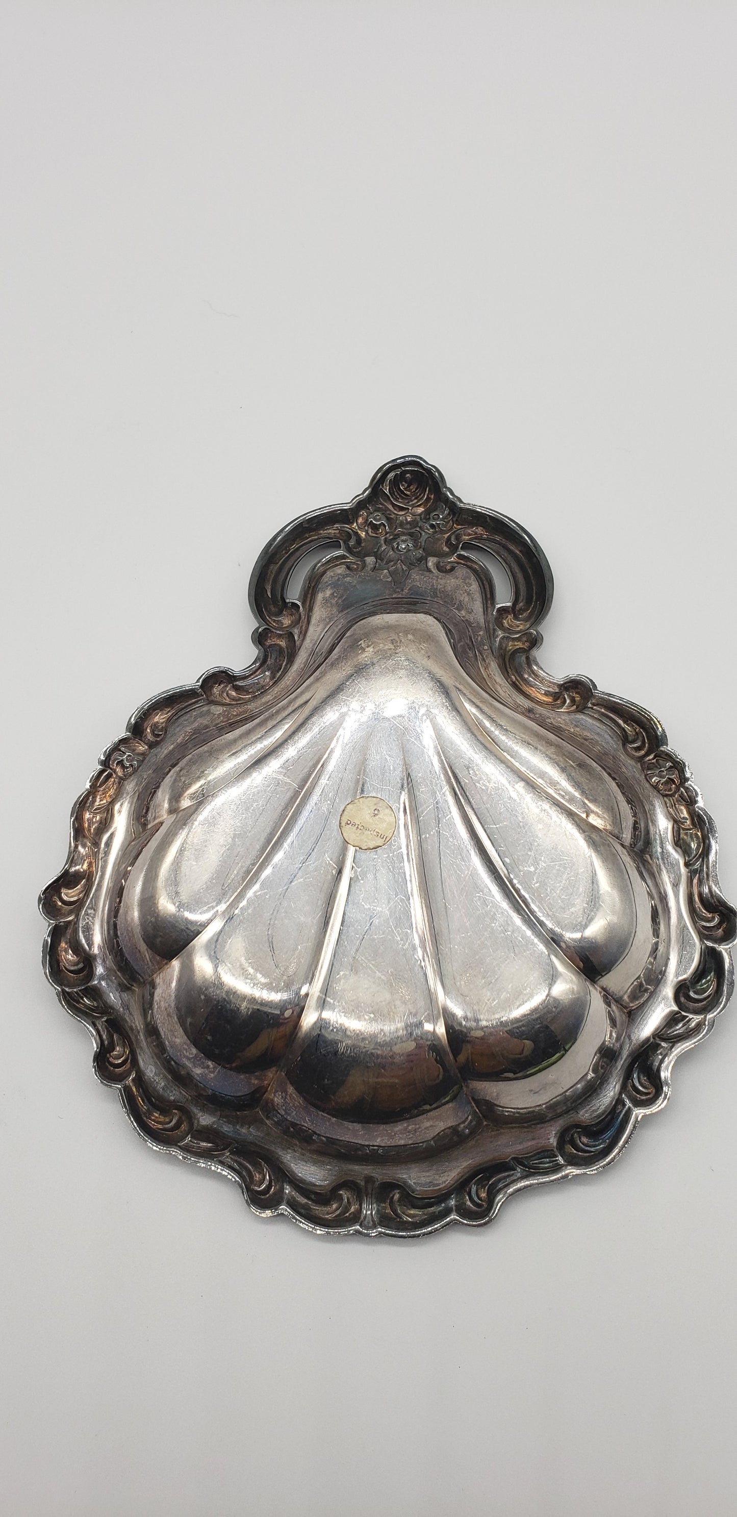 International Silver Co Silver Plate COUNTESS Shell Serving Dish