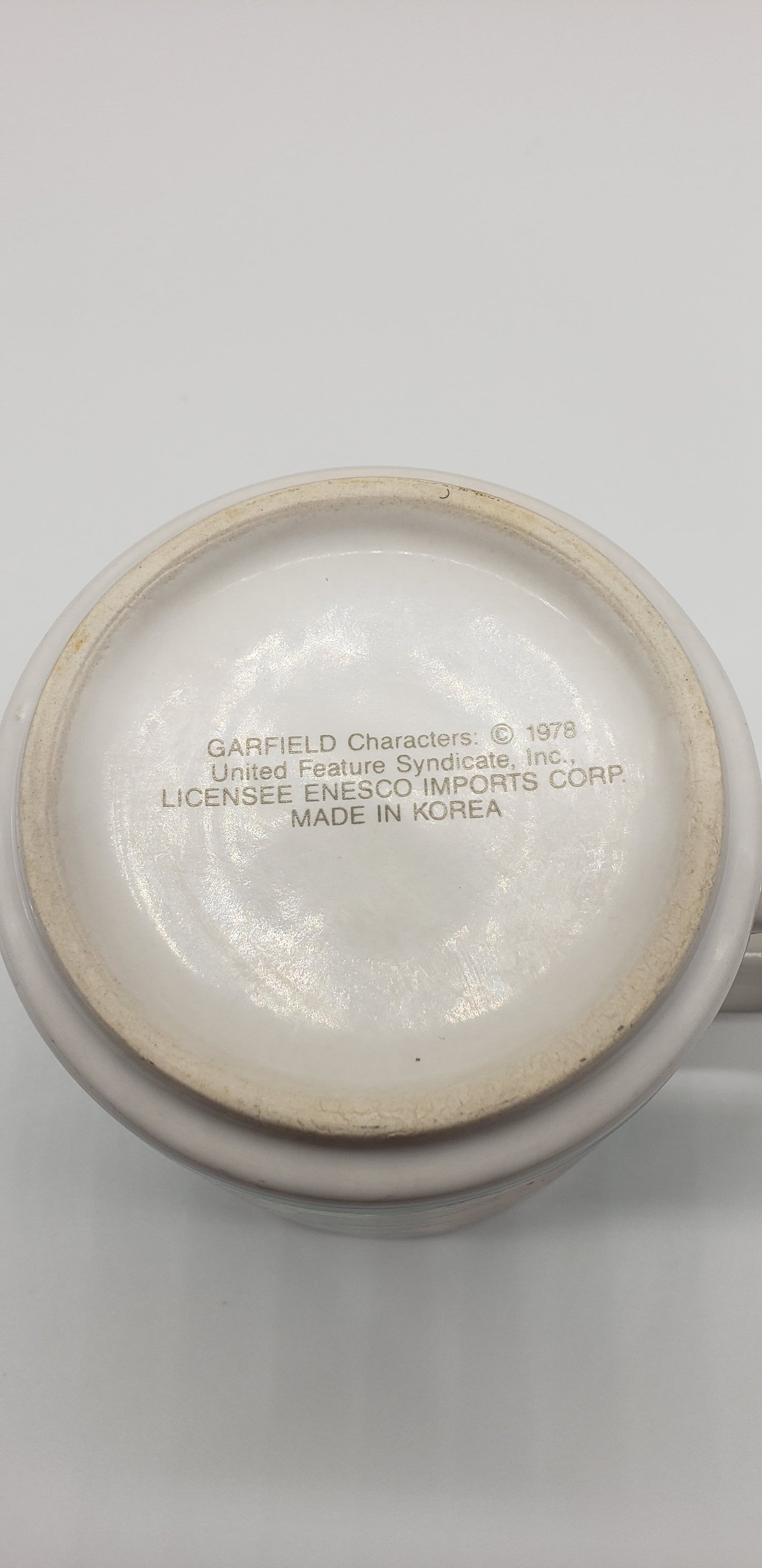 Garfield and Odie Enesco Coffee Mug