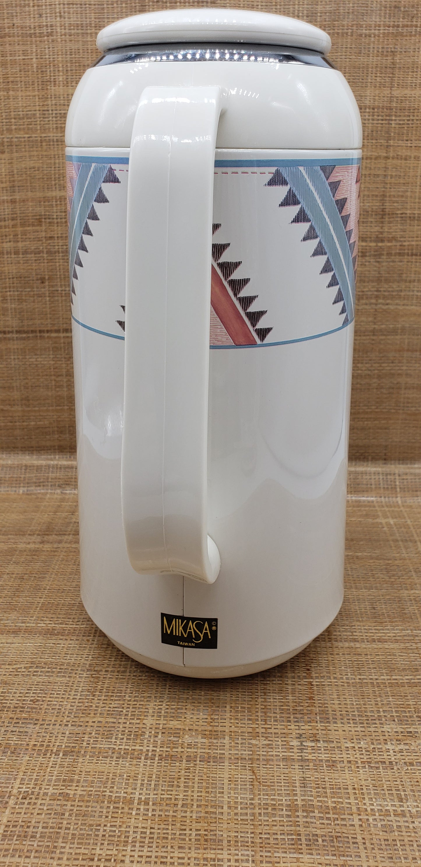 Mikasa Southwest Design Plastic Lidded Thermos Carafe