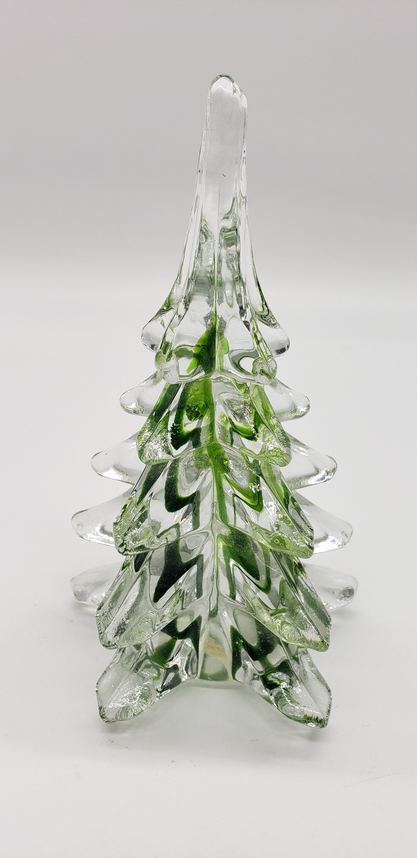 Vintage Art Glass Christmas Tree