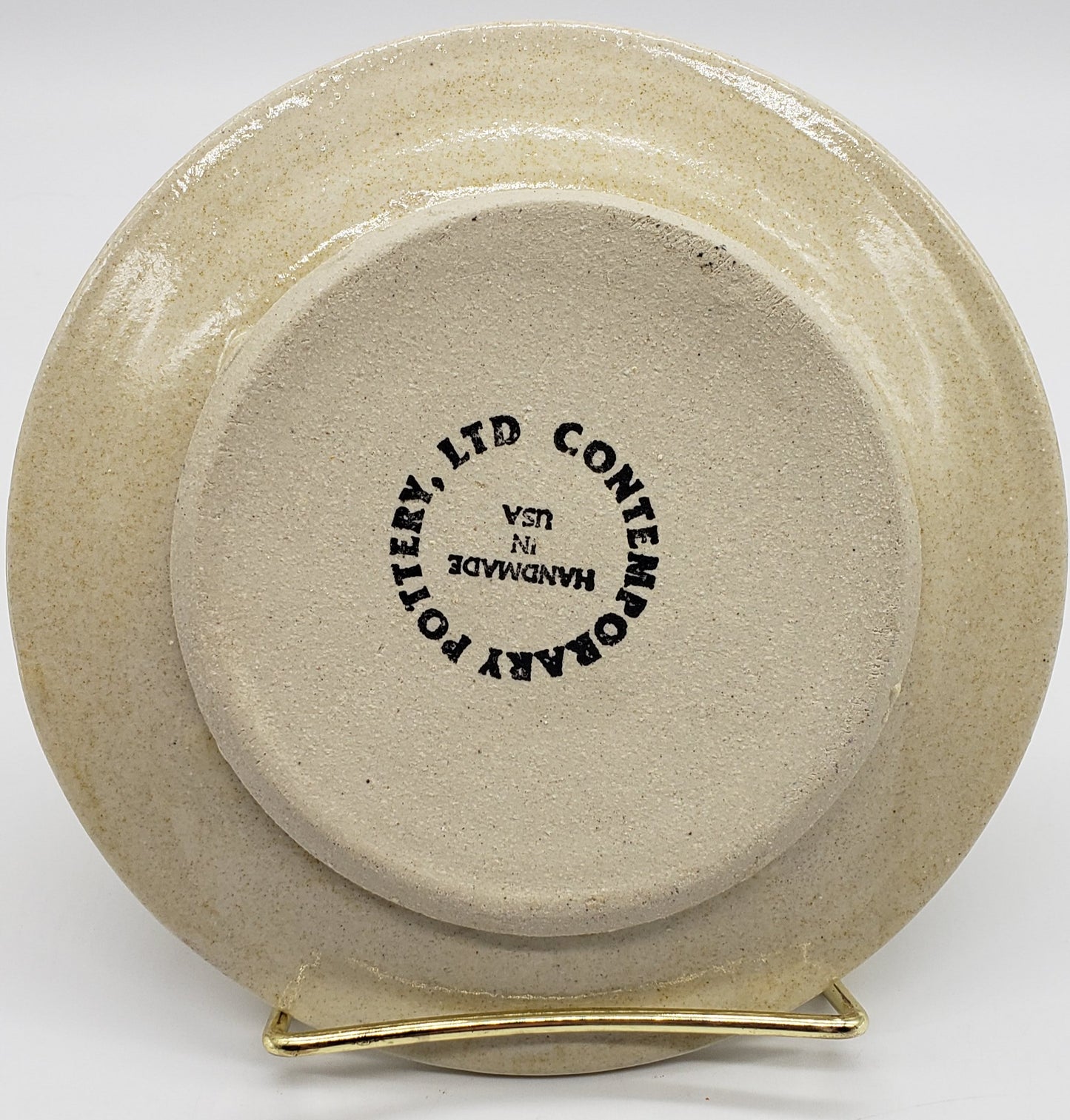 Contemporary Pottery Ltd plate.