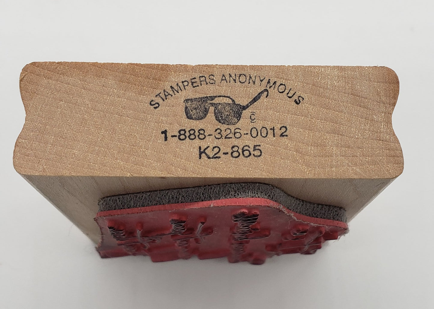 Stampers Anonymous "It's A Dangerous Business Going Out Your Front Door" Rubber Stamp