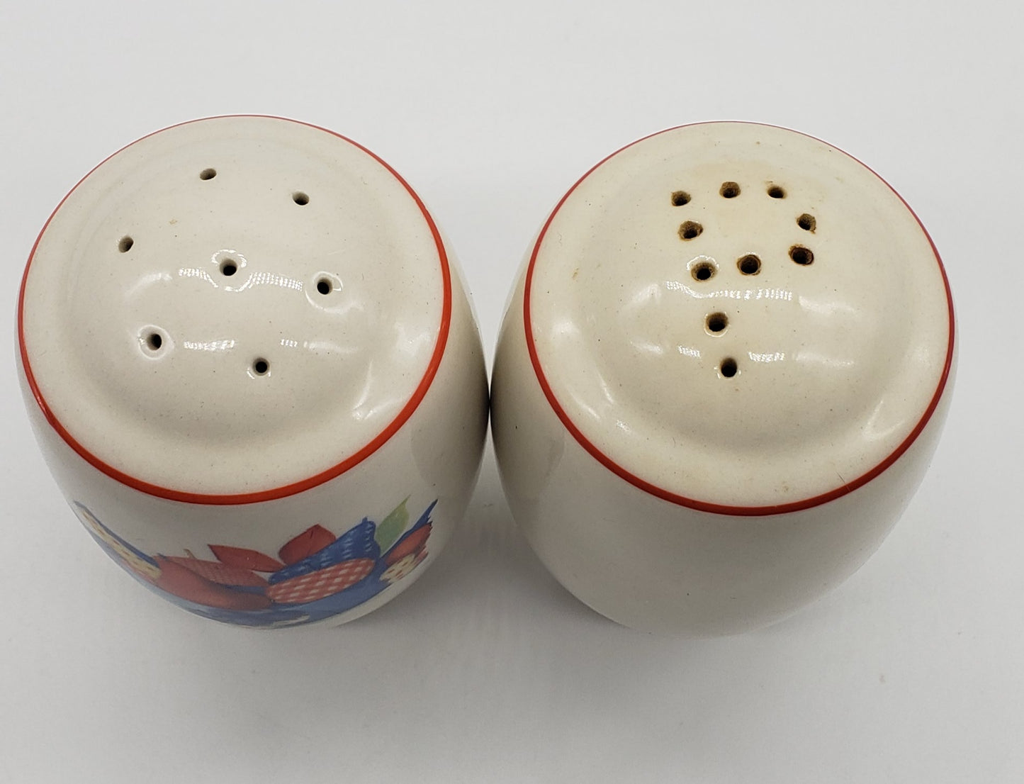 Calico Fruit Salt & Pepper Set