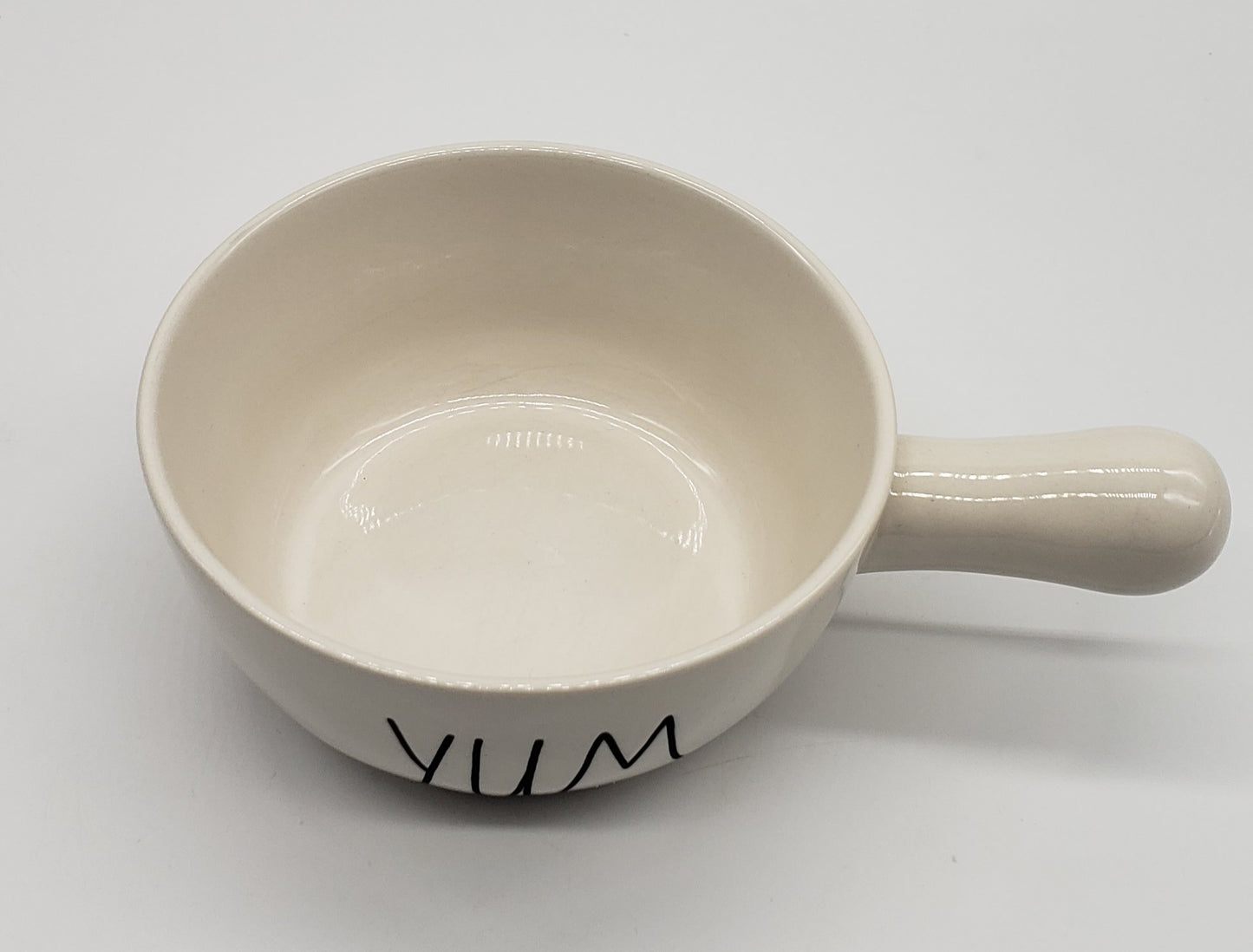 Rae Dunn Yum Soup Bowl with handle