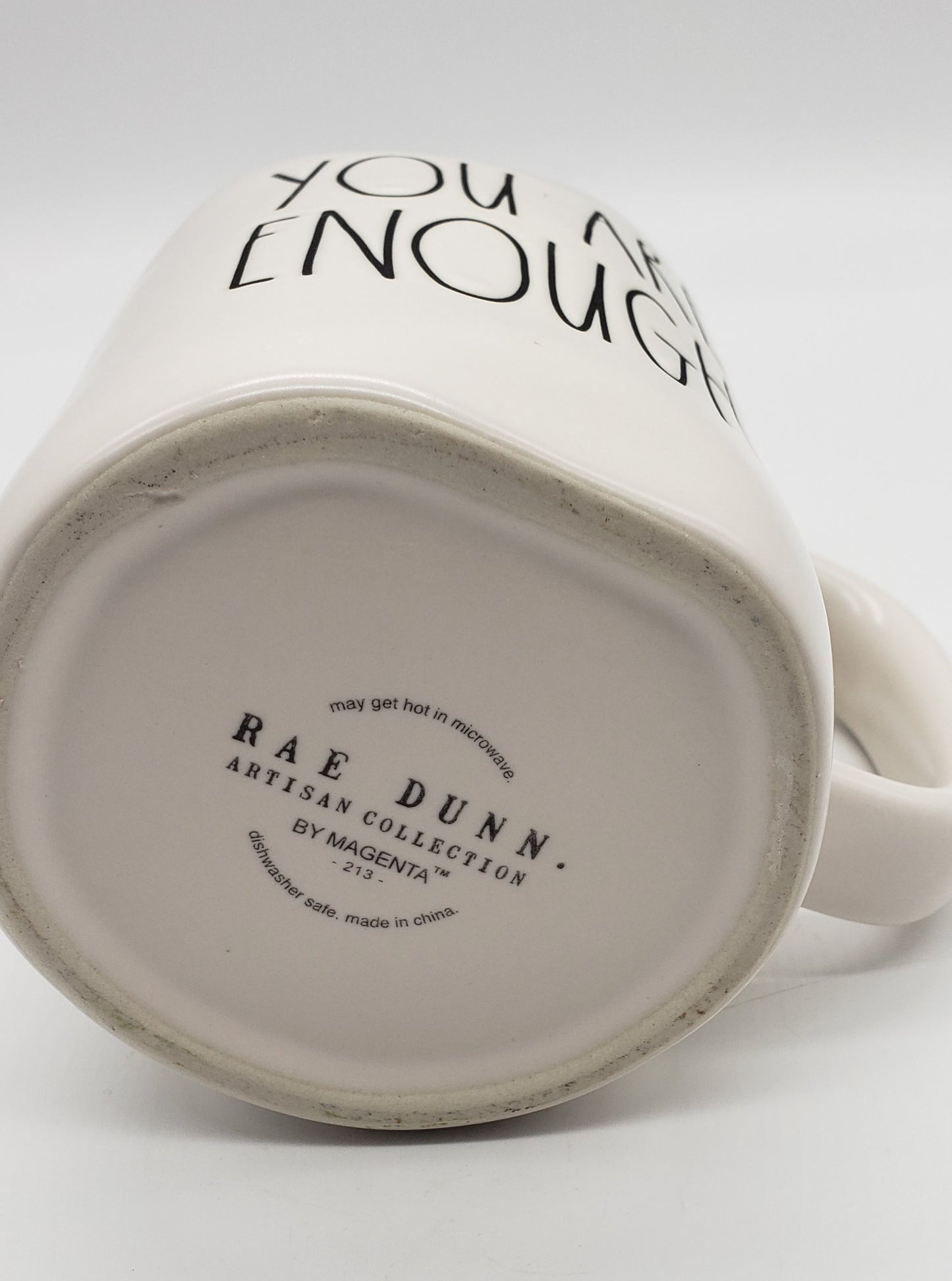 Rae Dunn You Are Enough Coffee Mug