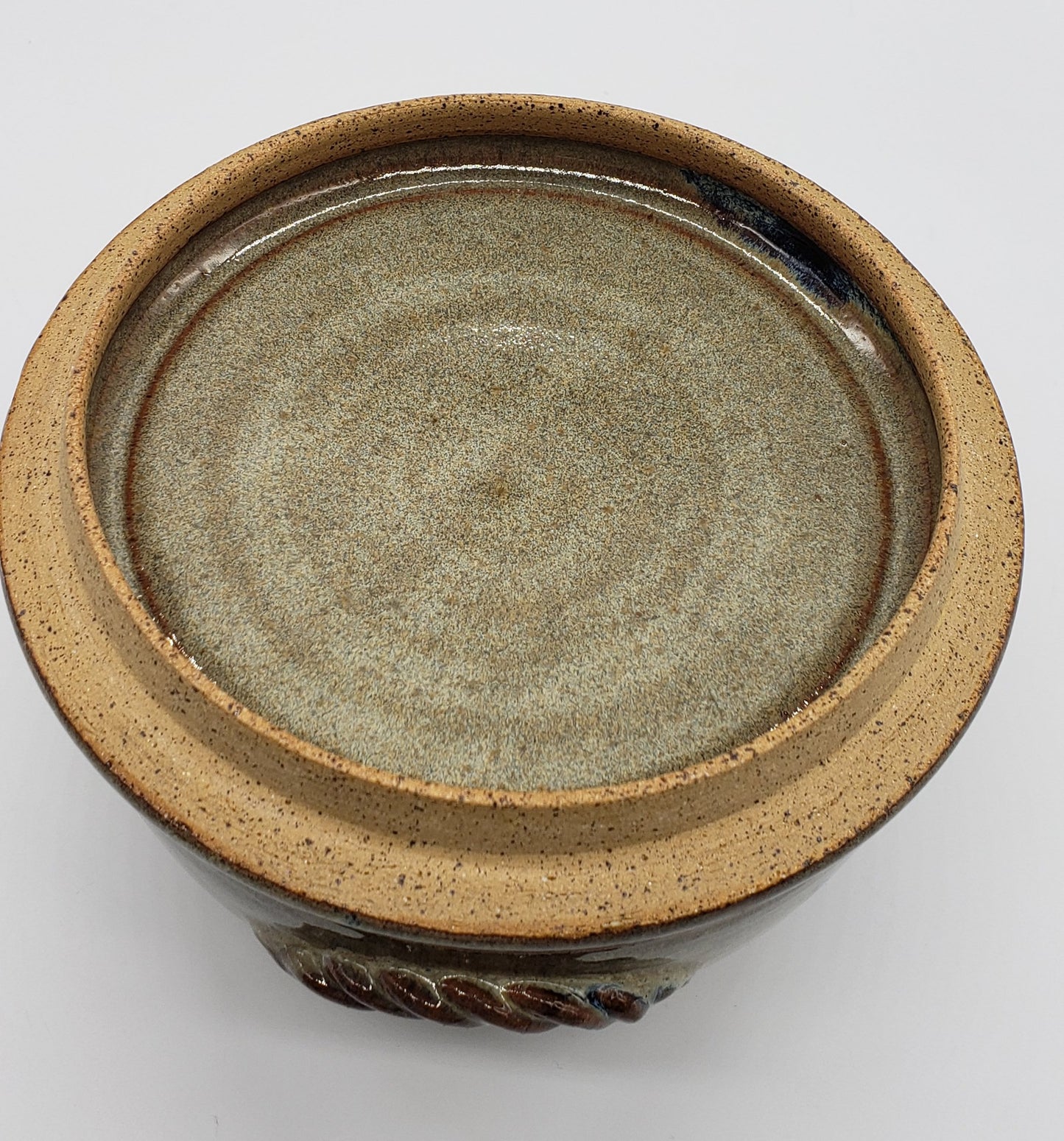 Mud Puppy Pottery lidded bowl