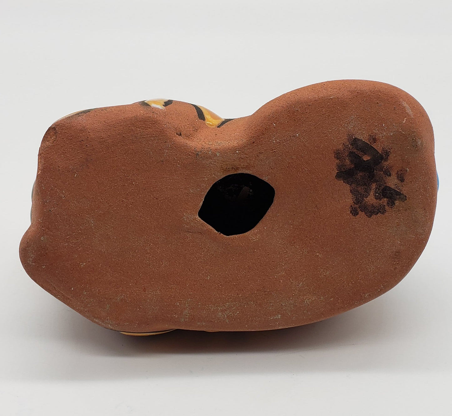 Terracotta Mexican pottery Cat Figurine