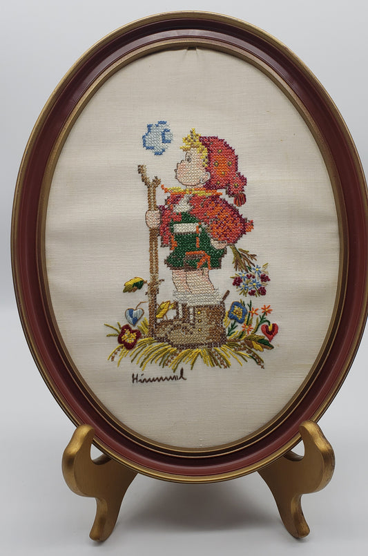 Paragon Needle Craft Hummel Needlepoint Boy Hiker
