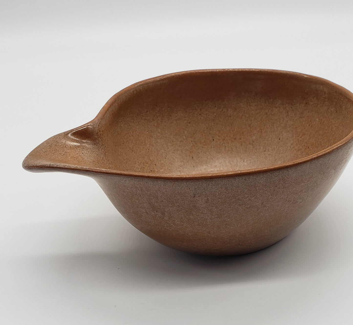 Frankoma  Desert Gold "Plainsman Brown" Pottery Cereal Soup bowl 4x