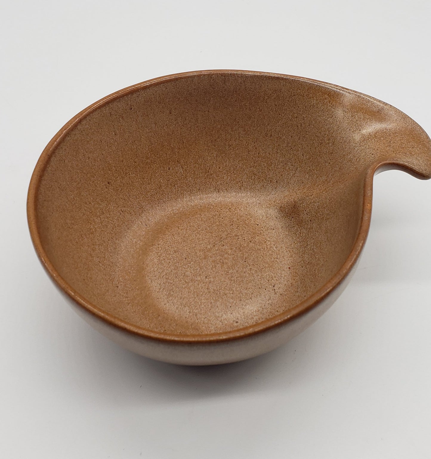 Frankoma  Desert Gold "Plainsman Brown" Pottery Cereal Soup bowl 4x