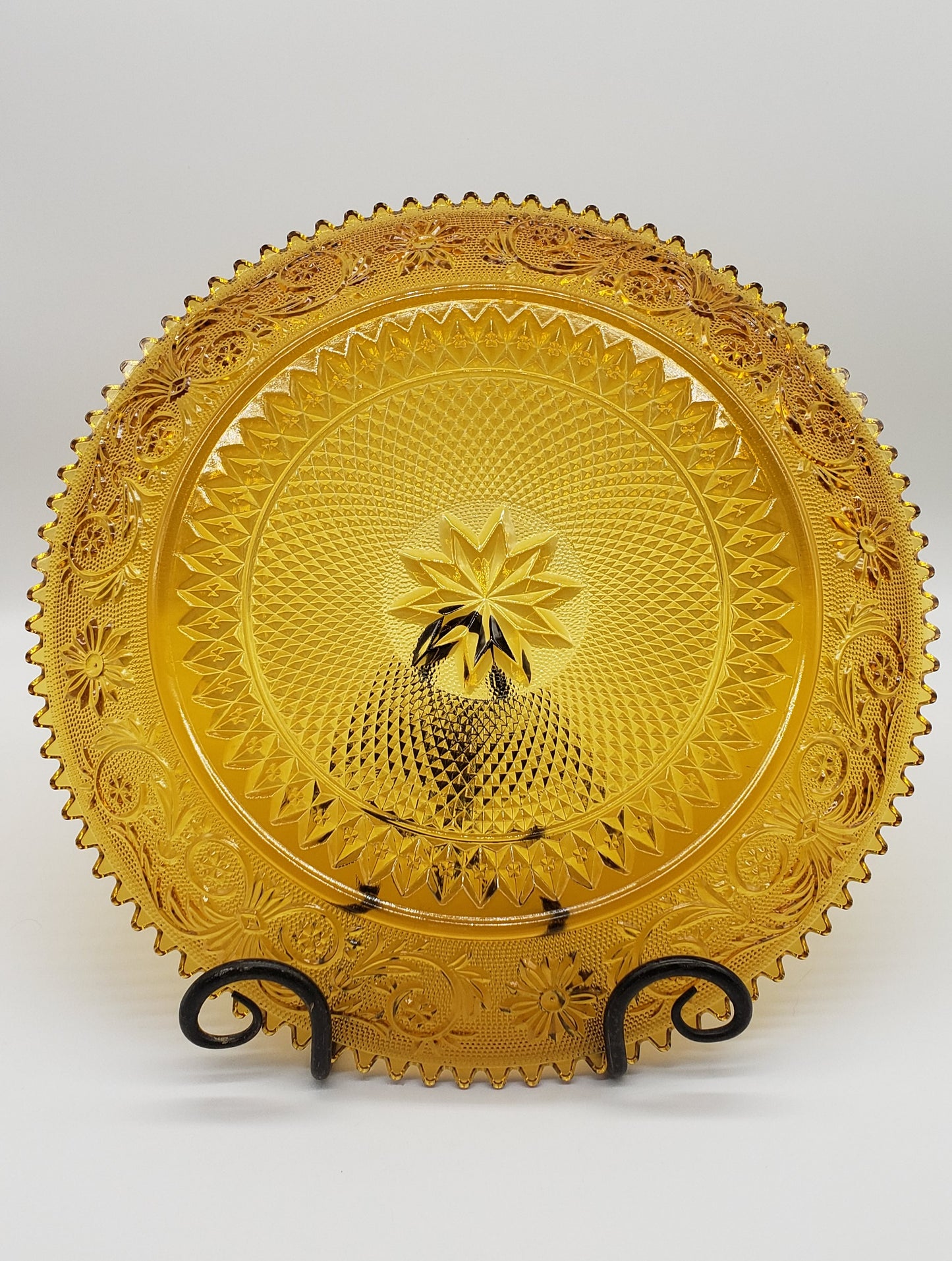 Indiana Glass Tiara Serving Platter