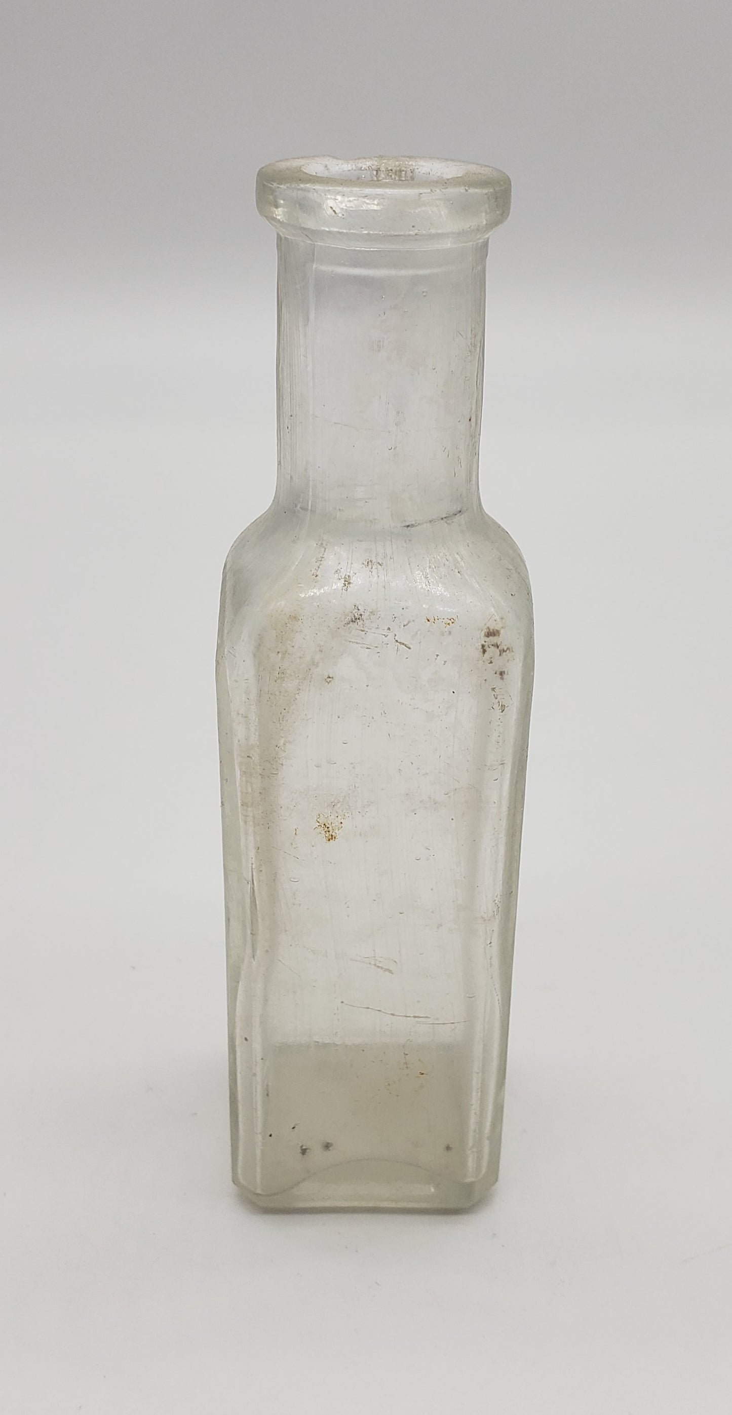 Dr H.S. Thacher's Worm Syrup glass bottle