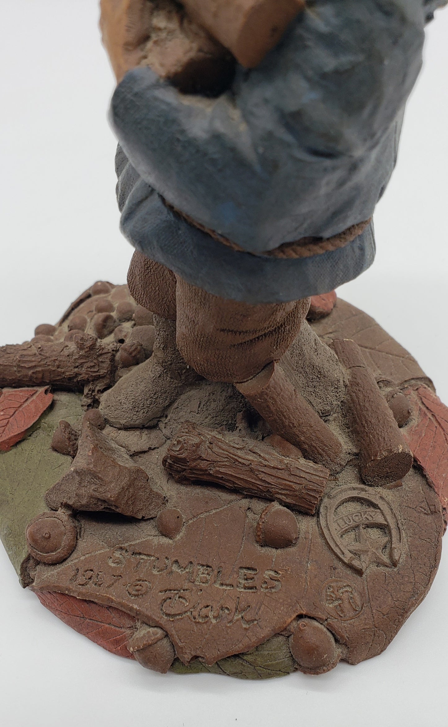 Tom Clark Gnome Woodland Wood spirit ”Stumbles”