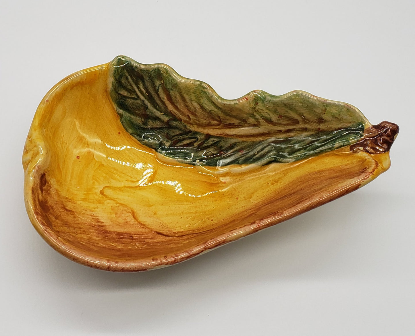 Italian Pottery Pear Shaped Bowl