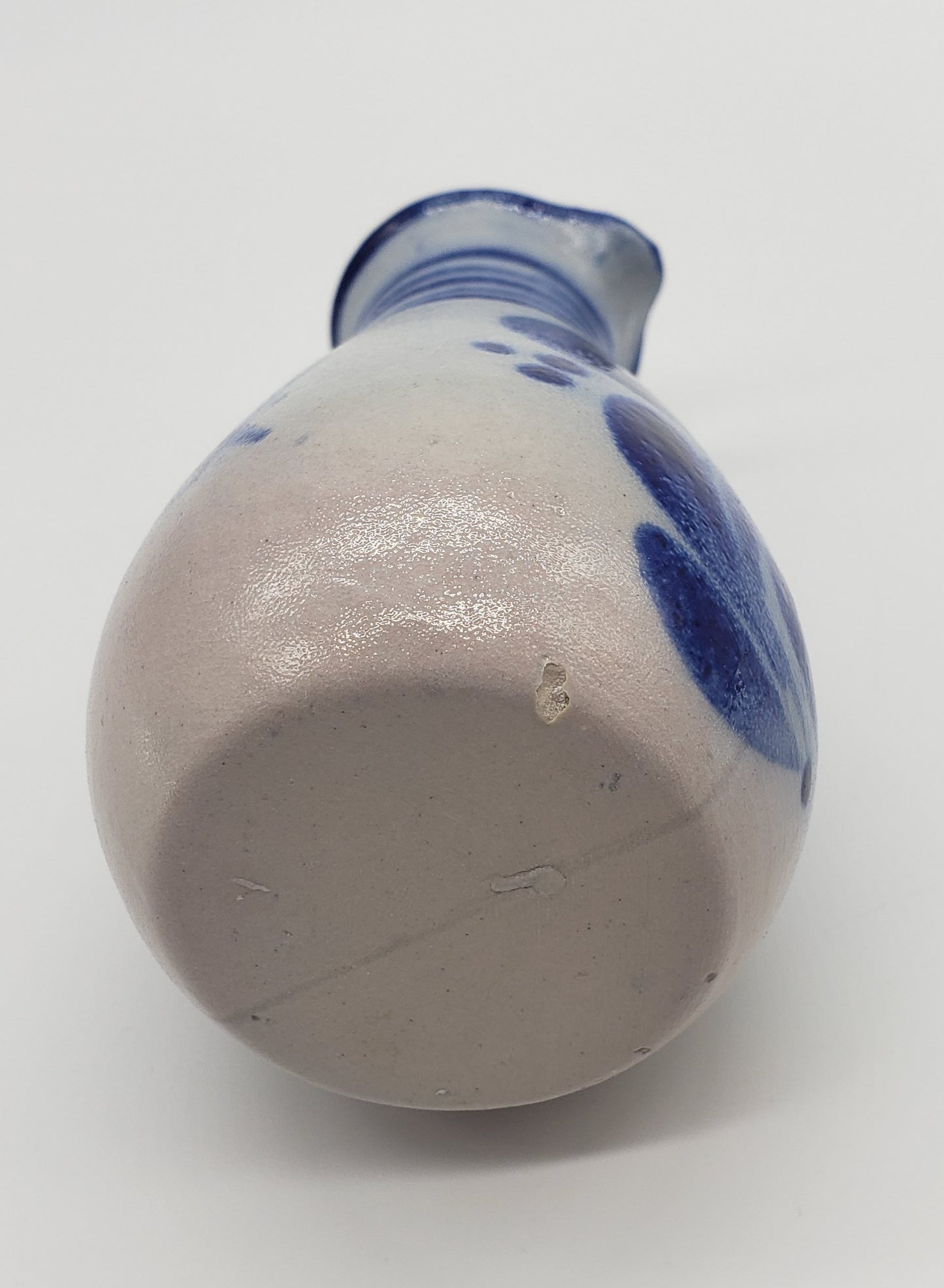 Salt glazed pottery creamer