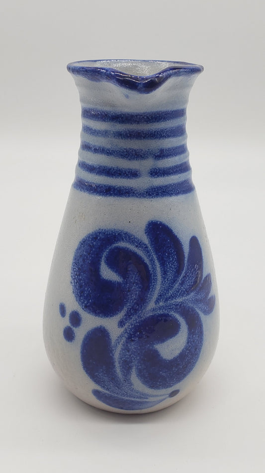 Salt glazed pottery creamer