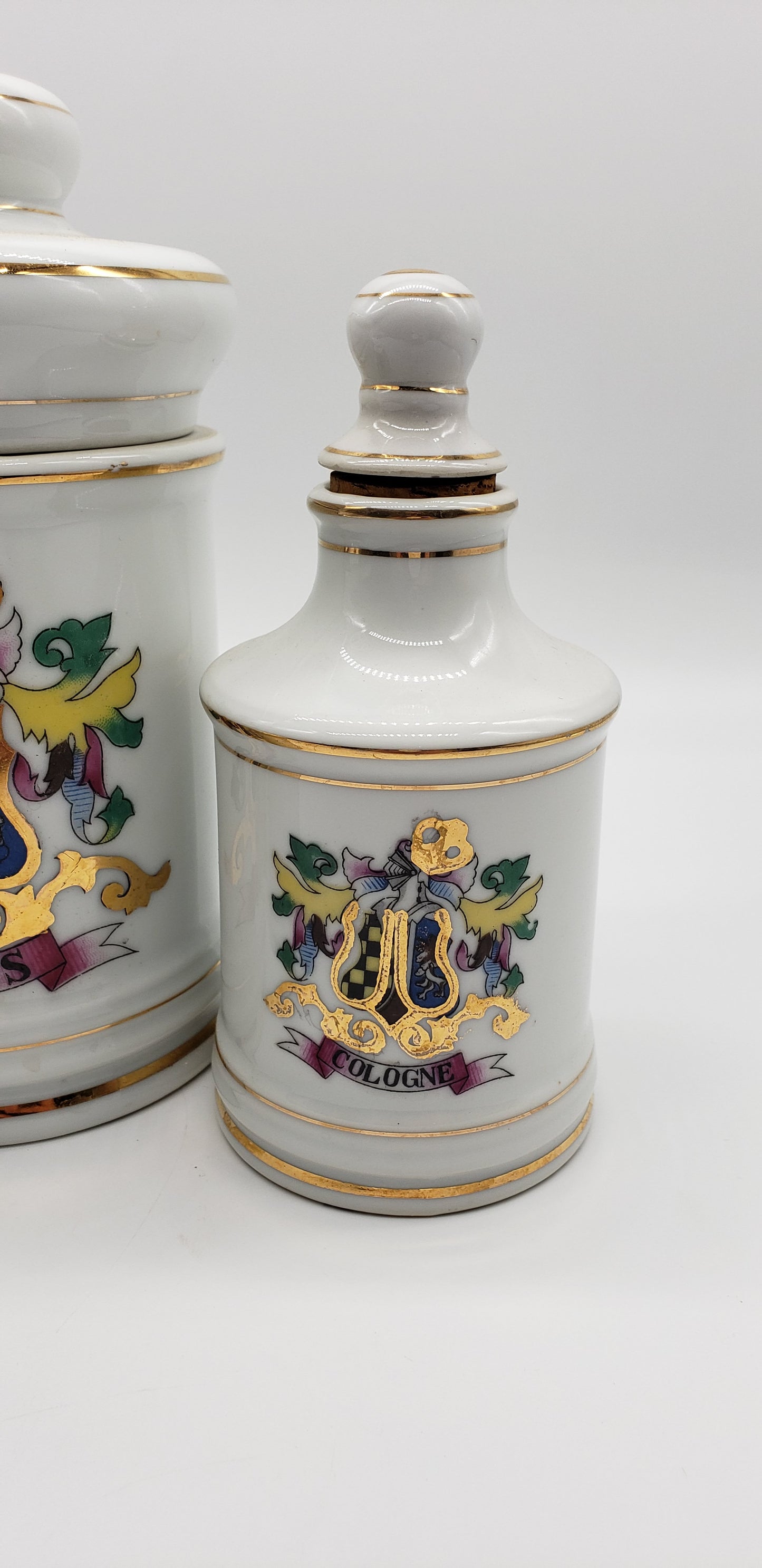 Apothecary Druggist Jars (set of 4)