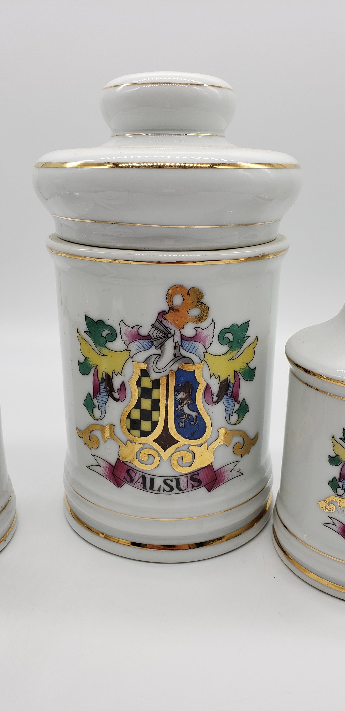 Apothecary Druggist Jars (set of 4)