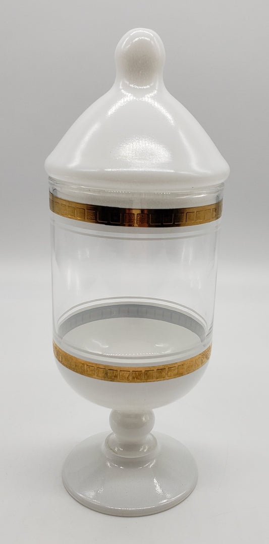 Pedestal Olive Jar