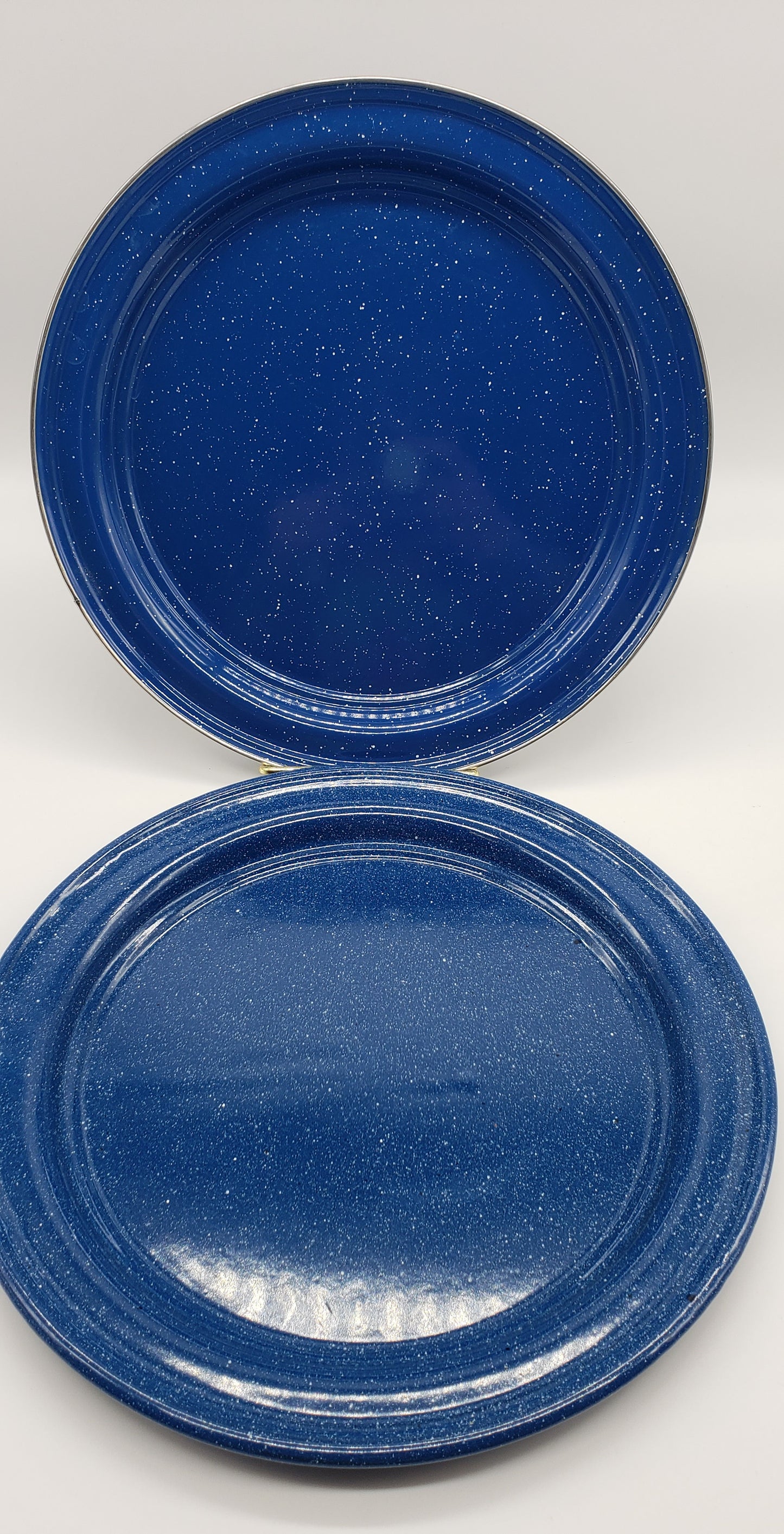 Outdoors Enamelware Plate