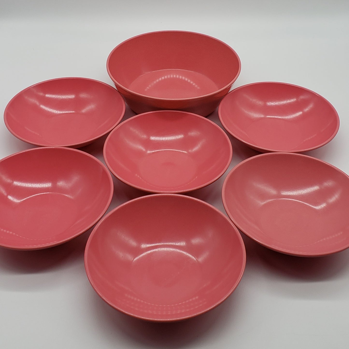 Melamine Bowl (x1)and Fruit Bowls (x6) (7 pieces total)