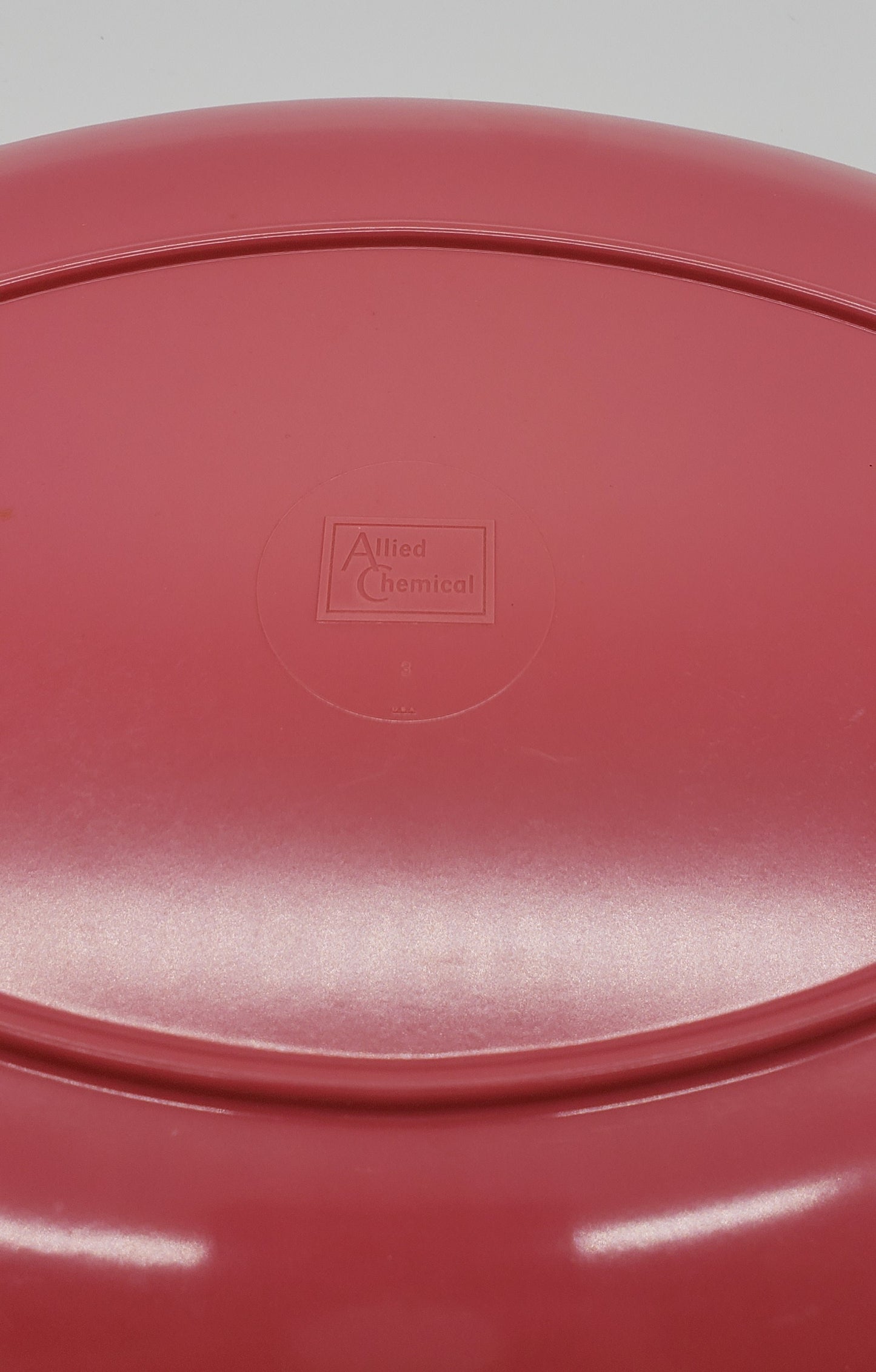 Allied Chemical White Melamine Oval Platter Oval