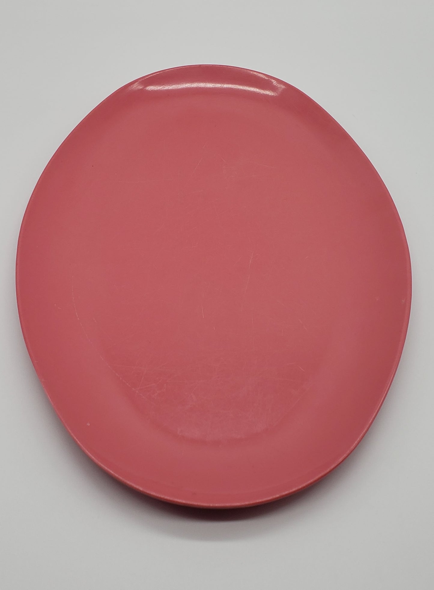 Allied Chemical White Melamine Oval Platter Oval